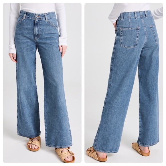 Citizens Of Humanity Denim - Citizens of Humanity Paloma Utility Trouser Jean Poolside Blue Size 26